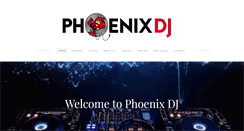 Desktop Screenshot of phxdj.com